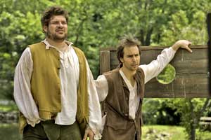Brad William Henke and Sam Rockwell in Choke. (Courtesy photo) Brad William Henke and Sam Rockwell in Choke. (Courtesy photo)