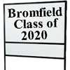 Signs honor Bromfield’s seniors